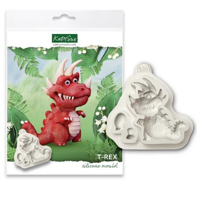 Molde Silicone Dinossauro T-Rex