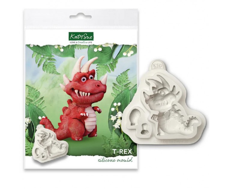Molde Silicone Dinossauro T-Rex
