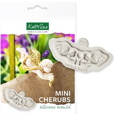 Molde Mini Anjos Ornamentais