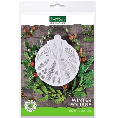 Molde de silicone para folhagem de inverno Flower Pro