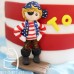 Molde de Silicone Pirata