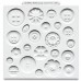 Molde Silicone Botões