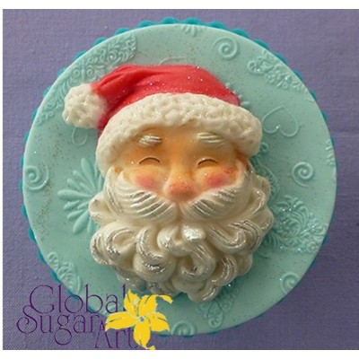 Molde Silicone Cabeça Pai Natal GSA