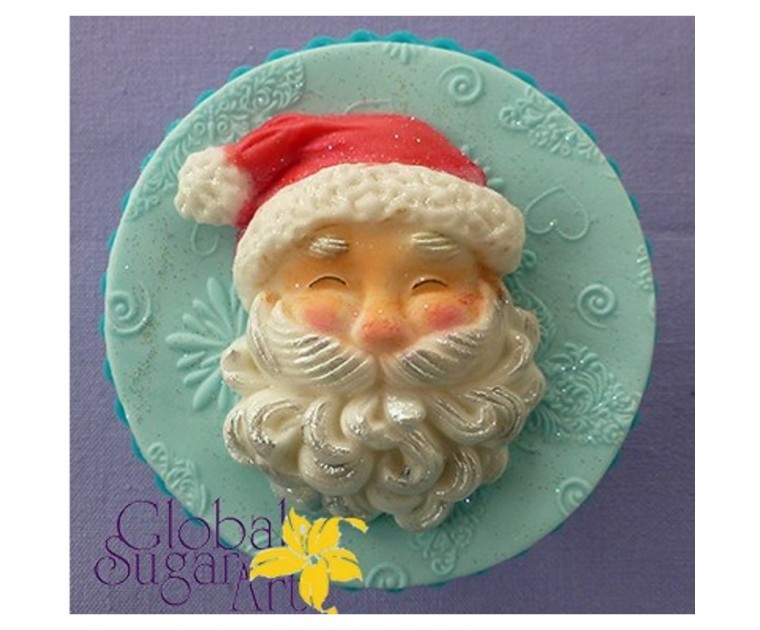 Molde Silicone Cabeça Pai Natal GSA