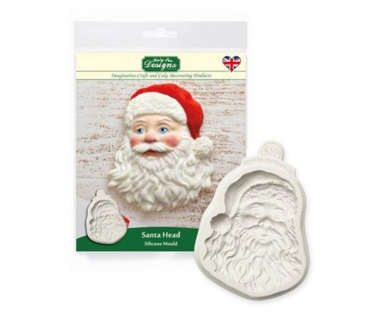 Molde Silicone Cabeça Pai Natal