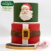 Molde Silicone Cinto Pai Natal