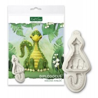 Molde Silicone Dinossauro Diplodocus