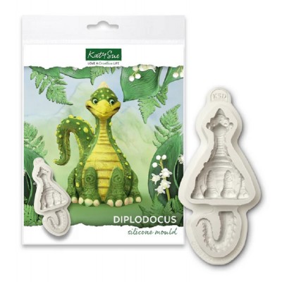 Molde Silicone Dinossauro Diplodocus