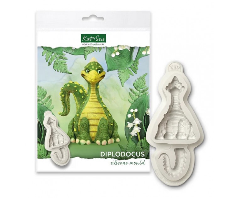 Molde Silicone Dinossauro Diplodocus