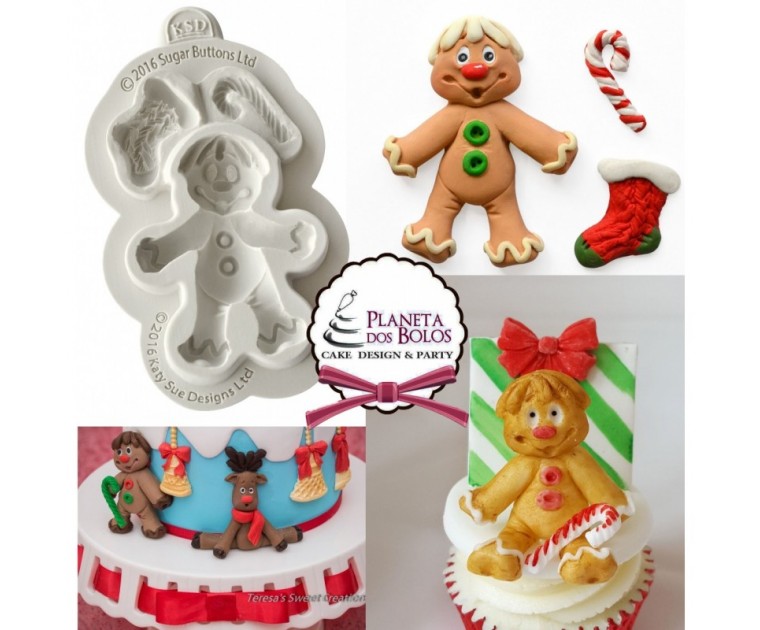 Molde Silicone Ginger
