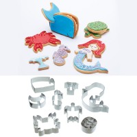 Set Cortadores Vida Marinha 3 D