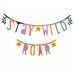 Banner Personalizável Letras Boho chic