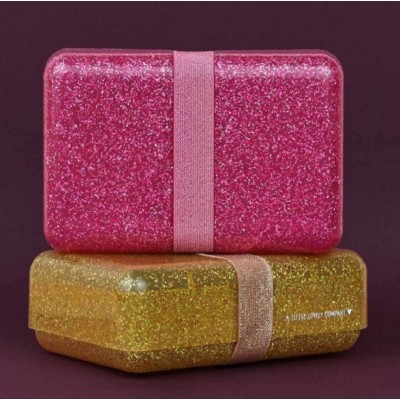 Lancheira Glitter Rosa