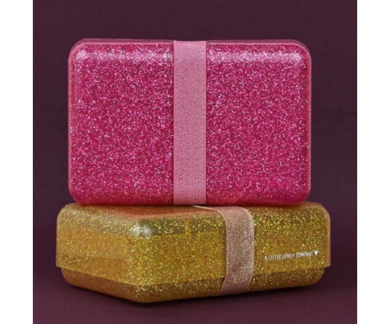 Lancheira Glitter Rosa