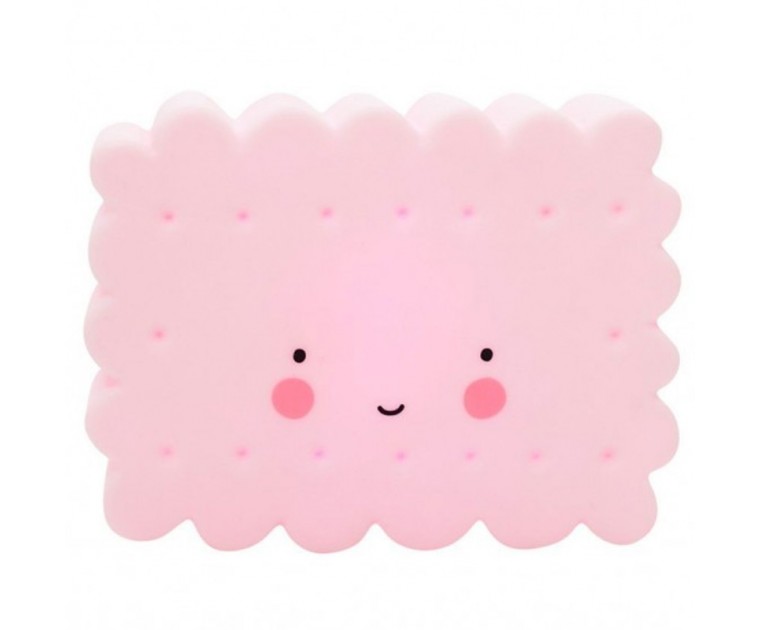 Mini Luz Bolacha Rosa