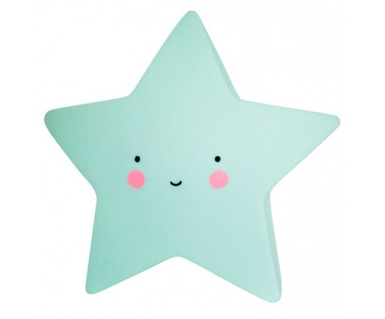 Mini Luz Estrela Menta