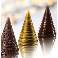 Molde Árvore Natal Espiral 3 D Molde Árvore Natal Espiral 3 D