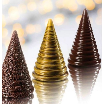 Molde Árvore Natal Espiral 3 D