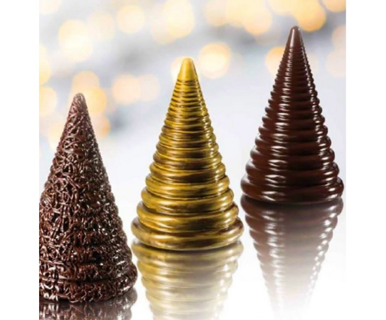 Molde Árvore Natal Espiral 3 D