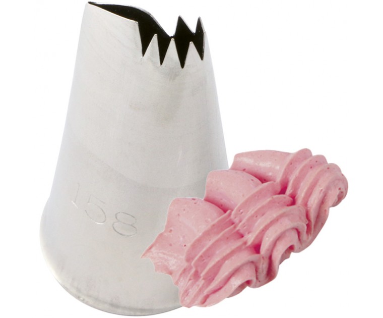 Bico de Decoração Folhos