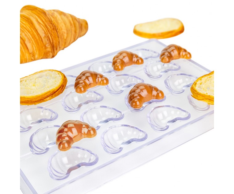 Molde Policarbonato Croissant