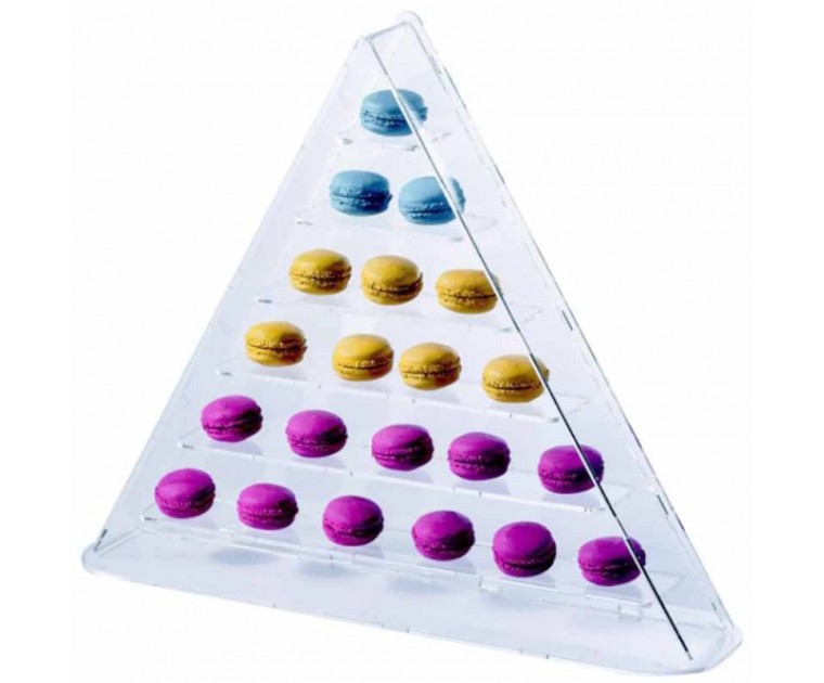 Expositor Macarons Triangular