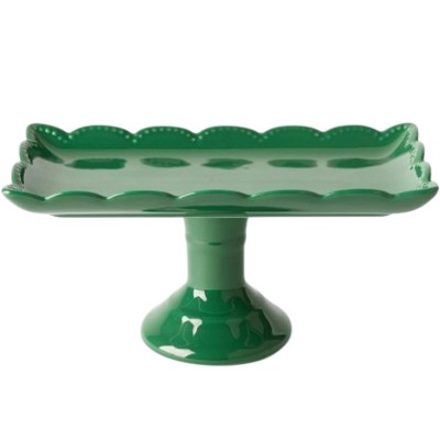 Torteira Vintage com Pé Verde 