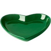 Prato Coração Verde18 cms