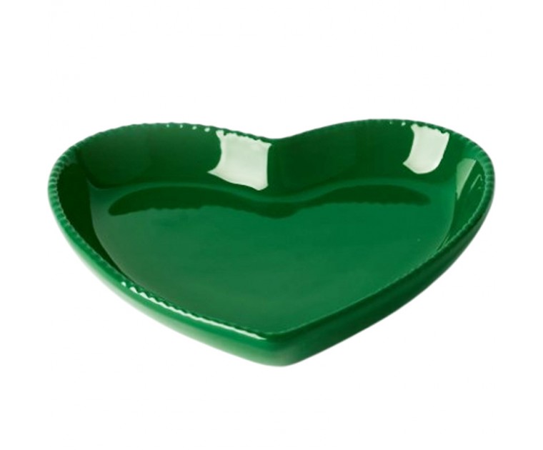 Prato Coração Verde18 cms