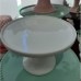 Prato Vintage Liso Pé Alto 20 cms