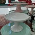 Prato Vintage Liso Pé Alto 20 cms