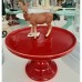 Prato Vintage Liso Pé Alto 20 cms
