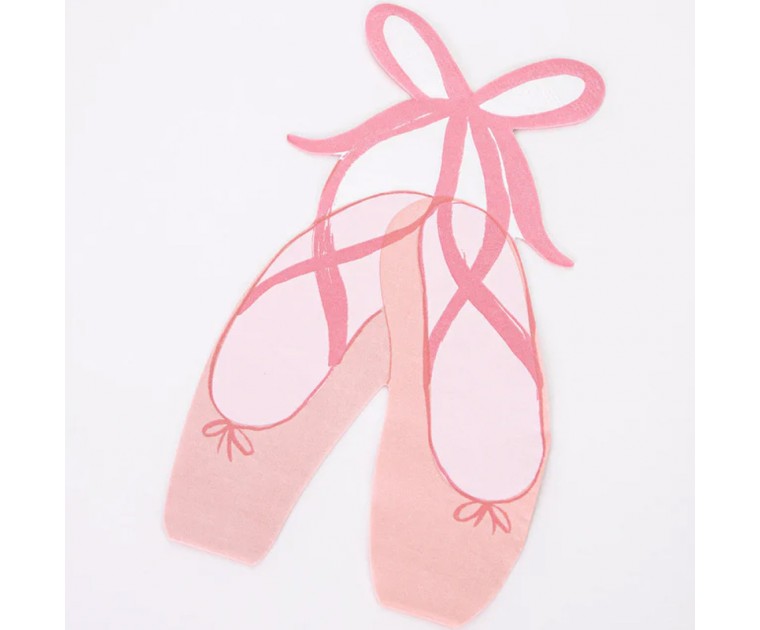 Guardanapos Sapatilhas Ballet