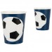 8 Copos Bola Futebol