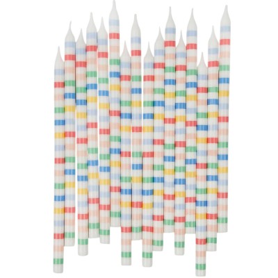Velas Altas Listadas Meri Meri