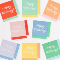 Guardanapos Pequenos Mix Happy Birthday