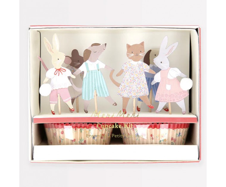 Kit Cup Cakes Amigos Animais
