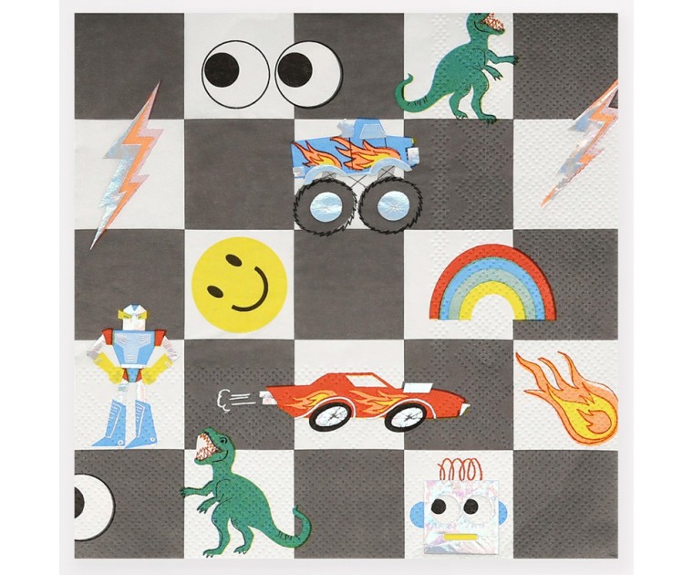 Guardanapos Monster Truck Toybox Icon