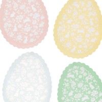 Pratos Coelhinhos Florais
