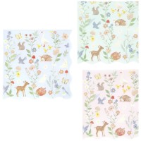 Guardanapos Animais Floresta Recortados
