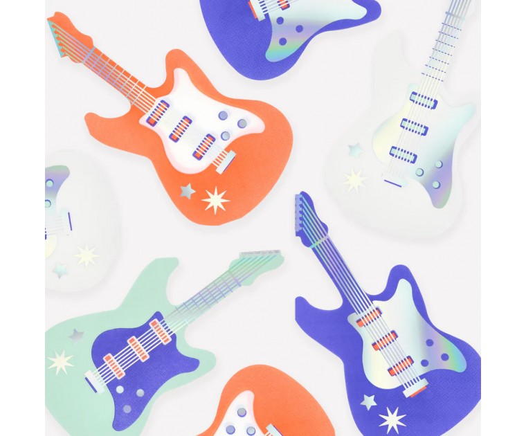 Guardanapos Guitarra Elétrica 