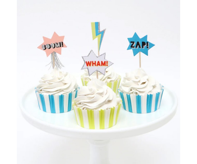 Kit Cup Cakes Super Heróis