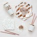 Copos Recortados Rose Gold 