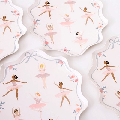 8 Pratos Bailarinas