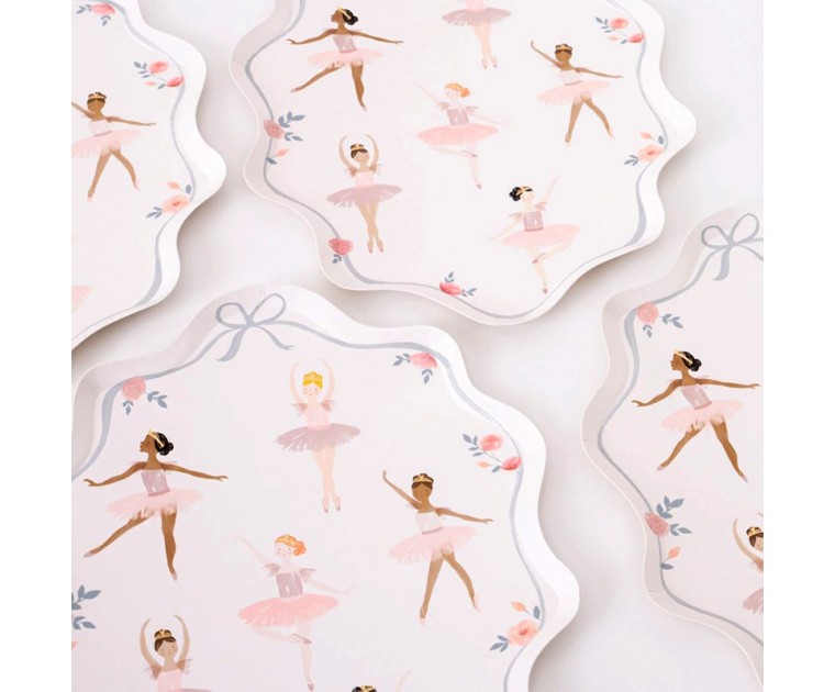 8 Pratos Bailarinas