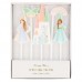 Conj. 5 Velas Princesas Mágicas