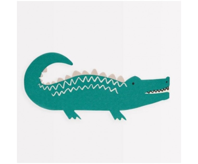 Guardanapos Crocodilo
