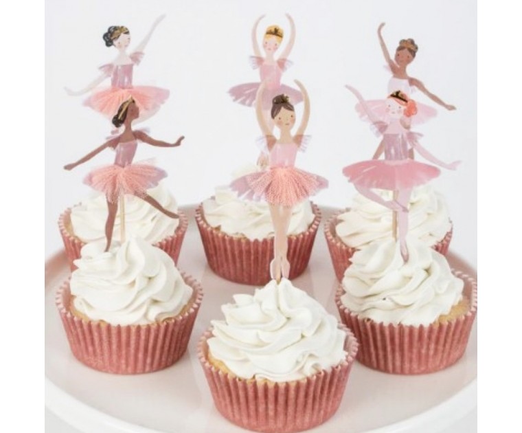 Kit Cup Cakes Bailarinas