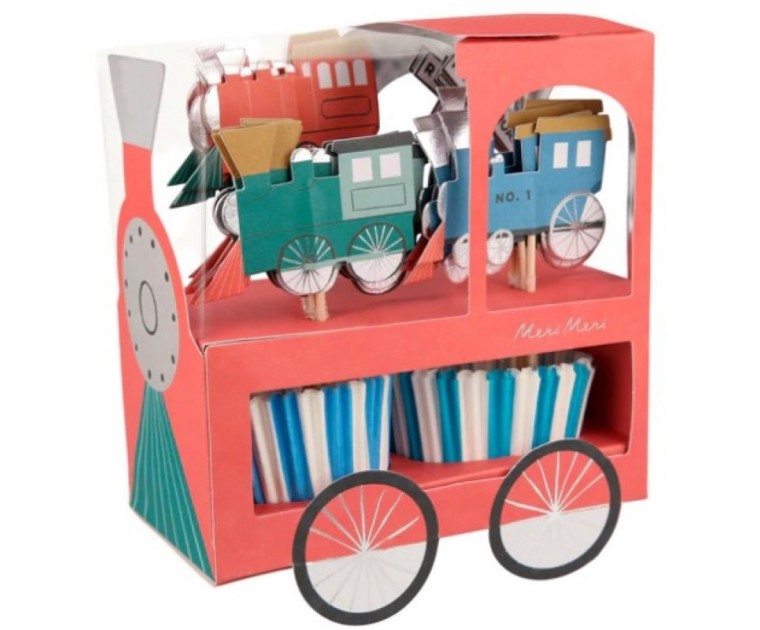 Kit Cup Cakes Comboios