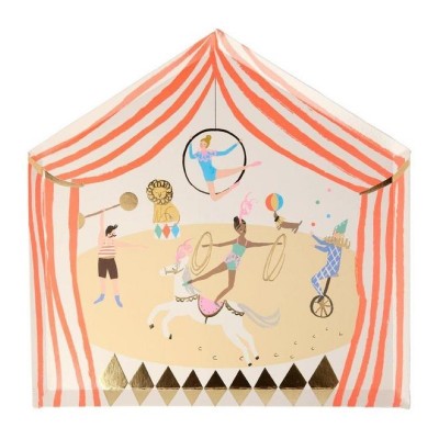 Pratos Tenda Circus